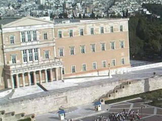 Parliament square webcam athens