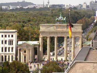 Brandenburg Gate Live Web Cam Feed in
