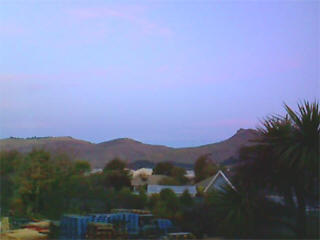 Port Hills webcam, Christchurch