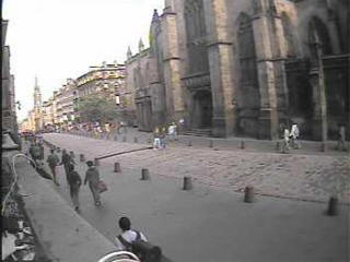 Edinburgh Royal Mile webcam