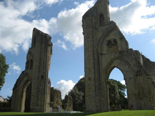 Glastonbury abbey web cam