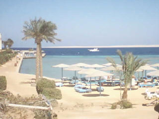Hurghada beach webcam