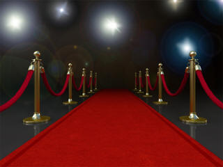 Red carpet webcam