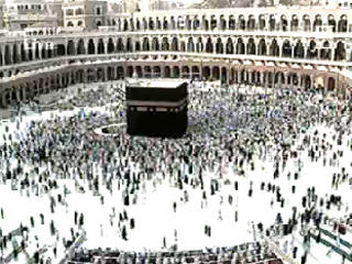 The Hajj at Mecca web cam