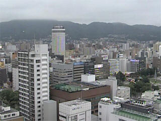 Sapporo city skyline