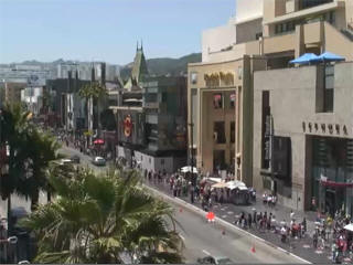 Hollywood boulevard web cam