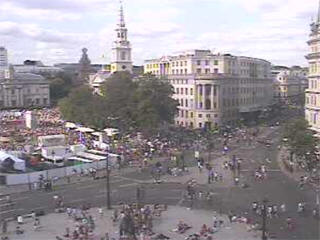 Trafalgar Square Webcam, London Live Web Cam